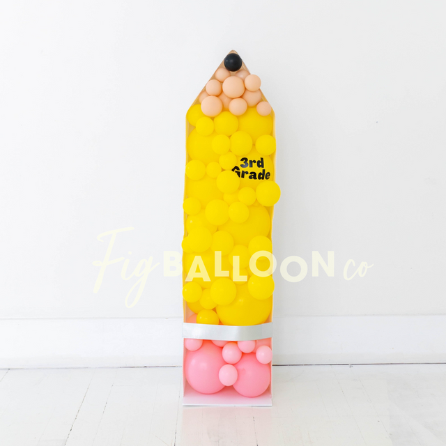Balloon Pencil with Custom Message