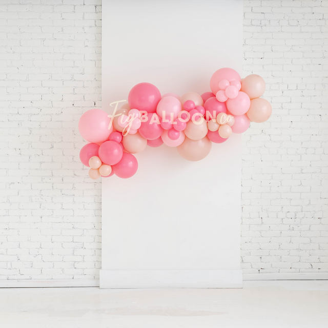 Shades of Pink Balloon Garland